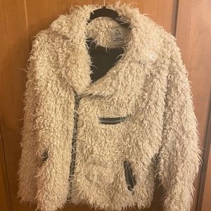 SOLD: UNIF X Urban Outfitters Sherpa Moto Jacket